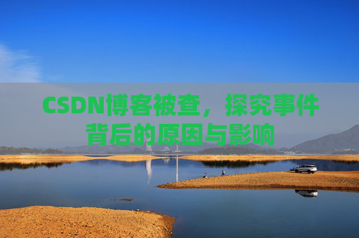 CSDN博客被查，探究事件背后的原因与影响